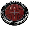 CP10020Z 1969 Pontiac 4-Speed Shift Knob Insert - image 1