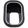 CP1624G 1965-67 Pontiac GTO, LeMans, Tempest; Manual Transmission; Shifter Boot; Bezel; Black & Chrome - image 1
