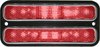 CP687202 1968-72 Chevrolet, GMC Truck; Side Marker Light; LED Conversion; With Stainless Steel Trim; Red Lens - image 2