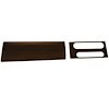 CP9974G 1969-72 Pontiac GTO, LeMans, Tempest; 3-Speed Automatic Transmission; Console Woodgrain Inserts - image 1