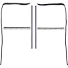CR1061 1967-72 Chevrolet, GMC Pickup Truck; Door Glass Run and Windowfelt Set; With Black Bead Felts; 8 Piece Set - image 1