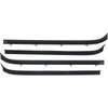 CR1064 1973-91 Chevy, GMC Crew Cab Pickup, Suburban 4 Door; Rear Door Windowfelt Kit; Beltline Moldings; 4 Piece Set - image 2