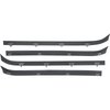 CR1064 1973-91 Chevy, GMC Crew Cab Pickup, Suburban 4 Door; Rear Door Windowfelt Kit; Beltline Moldings; 4 Piece Set - image 4