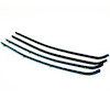 CR1070 1964-66 Chevrolet, GMC Pickup Truck, Suburban; Inner and Outer Door Window Felt Set, 4 Piece Set - image 1