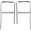 CR1110 1973-76 Chevy, GMC Truck Glass Run & Window Felt-Anti Rattle Set, 8 Piece - image 1