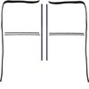 CR1111 Glass Run and Window Felt Anti-Rattle Set for 1981-1991 Chevy/GMC Trucks - image 2