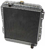 CRD1033S Radiator-1958 Impala/Full Size L6-235 W/ MT-With 3 Row (19-3/4" X 19-1/4" X 2") Copper/Brass Core - image 1