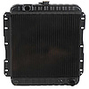 CRD1043A Radiator-1958 Impala/Full Size V8-283 W/ AT-3 Row (18" X 19-1/4" X 2") Copper/Brass Core - image 1