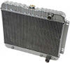 CRD1153A Radiator-1963-65 Chevy II/Nova V8 W/ AT & W/O AC-Brass/Copper 3 Row (Inlet On Pass. Side) - image 1