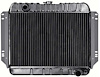 CRD1313S Radiator-1963-65 Inova V8 283/327 W/ MT-3 Row Inlet On Driver Side (15-1/2" X 23-1/2" X 2" Core) - image 1