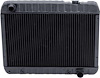 CRD1334Z Radiator 1963-67 Nova 327/350Hp A/T Copper 4 Row With Recessed Side Brackets - image 1