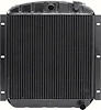 CRD1553S Radiator 1947-55 1/2-3/4 Ton Chevy Truck L6 WithMT 3 Row Copper/Brass (20-3/4" x 19-3/4" x 2" Core) - image 1