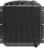 CRD1554A Radiator 1947-55 Chevrolet Pickup V8 With AT 4 Row Copper/Brass (20-3/4" x 19-3/4" x 2-5/8" Core) - image 1