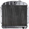 CRD1594A Radiator 1960-62 Chevrolet Truck L6/V8 With AT 4 Row Copper/Brass (19-1/4" x 23-1/2" x 2-5/8" Core) - image 1