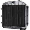 CRD1594AH 1960-62 Chevy Truck; 4-Row Radiator, High-Efficiency Core, Copper/Brass, L6/V8 w/AT, (19-1/4" x 23-1/2" x 2-5/8" Core) - image 2