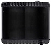 CRD1614A Radiator 1963-66 GM Truck L6/V8 AT 4 Row Copper/Brass (17-3/8" x 24-3/4" x 2-5/8" Core) - image 1