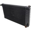 CRD1634S Radiator 1967-72 Chevrolet Truck L6/V8 With MT 4 Row Copper/Brass (17" x 28-3/8" x 2" Core) - image 3