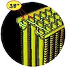 Direct Replacement Radiator 1967-72 Chevy Truck L6 - image 1
