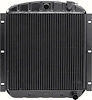 CRD1941A Radiator 1947-55 GMC Truck V8 With AT 4 Row Copper/Brass (20-3/4" x 19-3/4" x 2-5/8" Core) - image 1