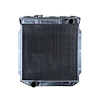 CRD5113A Radiator 1964-66 Mustang With Auto Trans For V8 Conversion 3 Row Copper/Brass - image 1