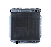 CRD5113S Radiator 1964-66 Mustang With Manual Trans For V8 Conversion 3 Row Copper/Brass - image 1