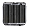CRD5116A Radiator 1967-69 Mustang/Cougar V8/289-351 With Auto Trans 3 Row Copper/Brass - image 1