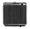 CRD5116S Radiator 1967-69 Mustang/Cougar V8/289-351 With Manual Trans 3 Row Copper/Brass - image 1