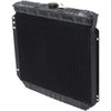 CRD5118A Radiator 1967-70 Mustang And 1970 Cougar V8/302-351 With Auto Trans 3 Row Copper/Brass - image 3
