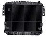 CRD5126A Radiator 1974-76 Mustang II V8-302 With Auto Trans 3 Row Copper/Brass - image 1