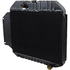 CRD5246A 1966-72 Ford Truck 6-Cyl/4WD/Automatic 4-Row Copper/Brass Radiator - 18" x 23-3/4" - F100/F250/F350 - image 1