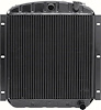 CRD9803A Radiator 1955-59 GMC 3/4 Ton L6/V8 With AT 4 Row Copper/Brass (19-7/8" x 23-1/2" x 2-5/8" Core) - image 1
