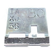 CS6171Z 1970 Chevrolet Chevelle, El Camino; Monte Carlo; Radiator Tag; Code BQ (IA, XJ, 56); Manual Transmission; Standard Cooli - image 1