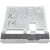 CS6173Z 1970 Chevrolet Chevelle, El Camino; Monte Carlo; Radiator Tag; Code PA(IF, XJ, 74); Manual Transmission; Heavy Duty Cool - image 1