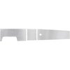 CS6602 1966-67 Impala SS; Aluminum Console Insert Set ; 4 Speed Manual Trans; 3 Piece Set - image 2