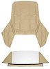 CT131115 1961-64 GM B-Body; Convertible Top Kit; With Plastic Window; Pinpoint Vinyl; Buckskin - image 1