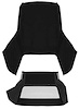CT131233 1961-64 GM B-Body; Convertible Top Kit; With Glass Rear Window; Pinpoint Vinyl; Black - image 1