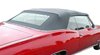 CT133133 1965-70 GM B-Body; Convertible Top Kit; With Plastic Window; Pinpoint Vinyl; Black - image 2