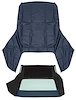 CT133216 1965-66 GM B-Body; Convertible Top Kit; With Glass Window; Pinpoint Vinyl; Dark Blue - image 1
