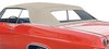 CT133231 1965-66 GM B-Body; Convertible Top Kit; With Glass Window; Pinpoint Vinyl; Beige - image 2
