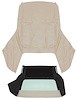 CT140231 1967-70 GM B-Body; Convertible Top Kit; With Glass Window; Pinpoint Vinyl; Beige - image 1