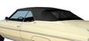 CT144133 1971-76 GM B-Body; Convertible Top Kit; With Plastic Window; With Zipper; Vinyl; Black - image 2