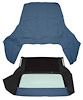 CT144316 1971-76 GM B-Body; Convertible Top Kit; With Glass Window; With Defrost; Vinyl; Dark Blue - image 1