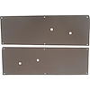 CT189 1947-55 Chevy, GMC Pickup Truck; Cardboard Interior Door Panels; Brown; Pair - image 1