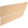 CT189 1947-55 Chevy, GMC Pickup Truck; Cardboard Interior Door Panels; Brown; Pair - image 3