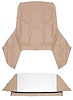 CT225103 1958 Cherolet/Pontiac; Convertible Top Kit; With Plastic Rear Window; Stayfast Canvas Cloth; Beige - image 1