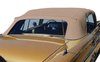 CT225103 1958 Cherolet/Pontiac; Convertible Top Kit; With Plastic Rear Window; Stayfast Canvas Cloth; Beige - image 2