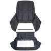 CT233114 1965-70 GM B-Body; Convertible Top Kit; With Plastic Rear Window; Stayfast Canvas Cloth; Black - image 3