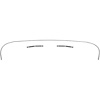 CTS5557 1955-57 Bel Air; Bonneville; Star Chief; Convertible Top Rear Tack Strip Bow Set; Tacking Rail; Trimstick; 3-Piece - image 1