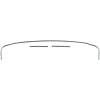 CTS5858 1958 Impala; Bonneville; Chieftain; Convertible Top Rear Tack Strip Bow Set; Tacking Rail; Trimstick; 3-Piece - image 1