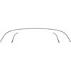 CTS6164 1961-64 Impala; GM B-Body; Convertible Top Rear Tack Strip Bow Set; Tacking Rail; Trimstick; 3-Piece - image 1